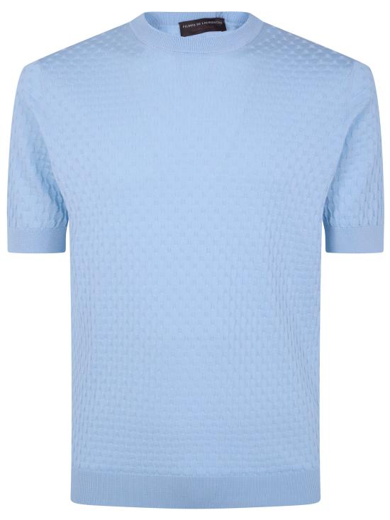 26SS 필리포 드 로렌티스 스웨터 GC1MC SU18M 710 PASTEL SKY BLUE