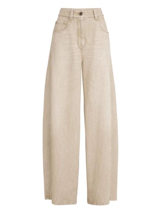 26SS 브루넬로 쿠치넬리 데님 팬츠 MA095P4059 C9037 BEIGE - BRUNELLO CUCINELLI