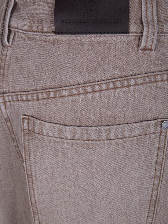 26SS 브루넬로 쿠치넬리 데님 팬츠 MA095P4059 C9037 BEIGE - BRUNELLO CUCINELLI