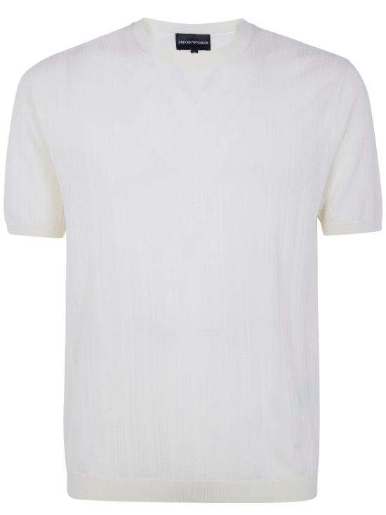 26SS 엠포리오 아르마니 스웨터 EM004740 AF23761 U1107 CLOUD CREAM