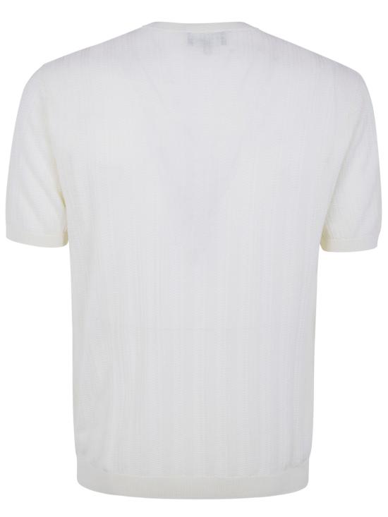 26SS 엠포리오 아르마니 스웨터 EM004740 AF23761 U1107 CLOUD CREAM - EMPORIO ARMANI