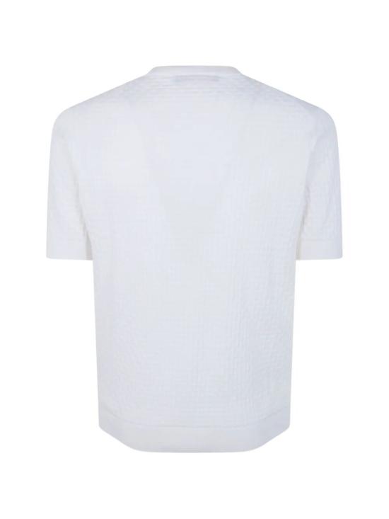 26SS 필리포 드 로렌티스 스웨터 GC1MC SU18M 005 WHITE - FILIPPO DE LAURENTIIS