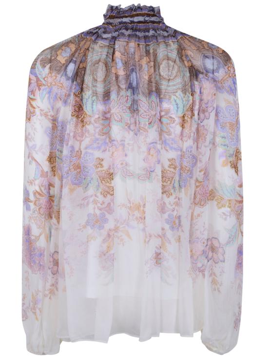 26SS 짐머만 셔츠 0991TS261 CBPA CREAM BLUE PAISLEY - ZIMMERMANN