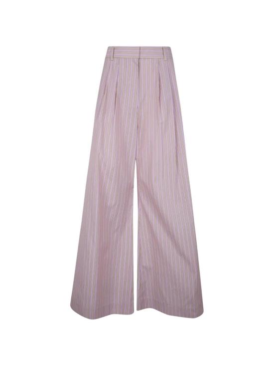26SS 짐머만 스트레이트 팬츠 8398PS26R PST PINK STRIPE - ZIMMERMANN