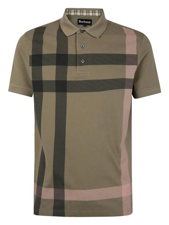 26SS 바버 폴로 티셔츠 MML1117 MML 098 OL38 DUSTY GREEN - BARBOUR