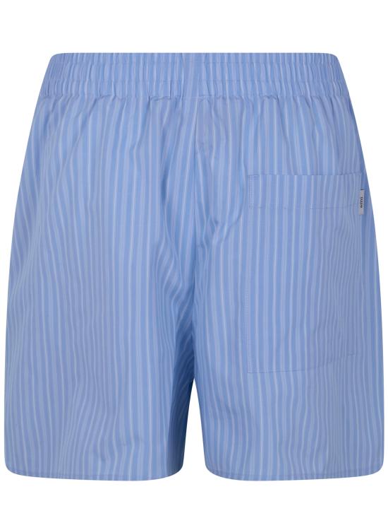 26SS 아미 숏팬츠 USO806 CO0219 4844 BLUE CACHEMIRE WHITE - AMI