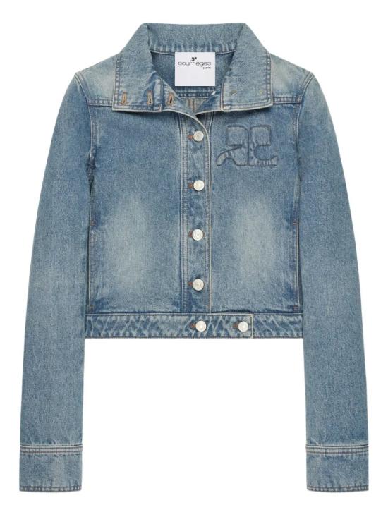 26SS 쿠레쥬 데님 자켓 126DBL335DE0058 7055 DENIM BLUE DELAVE