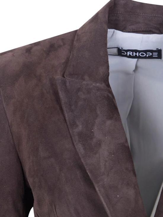 26SS 닥터 호프 가죽 자켓 8643 SUEDE C156 COFFEE - DR HOPE