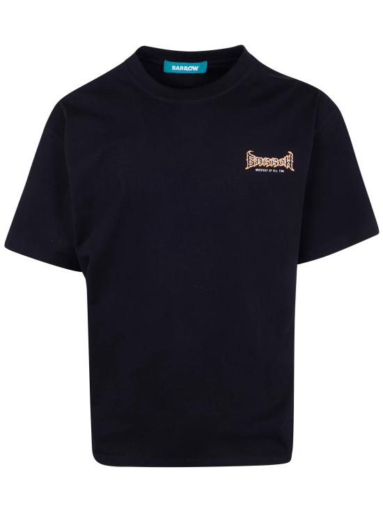 26SS 바로우 반팔 티셔츠 S6BWUATH097 110 BLACK
