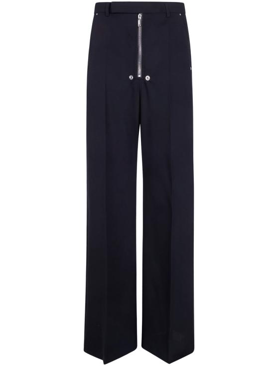 26SS 릭 오웬스 스트레이트 팬츠 RP01F6355 WT 09 BLACK - RICK OWENS