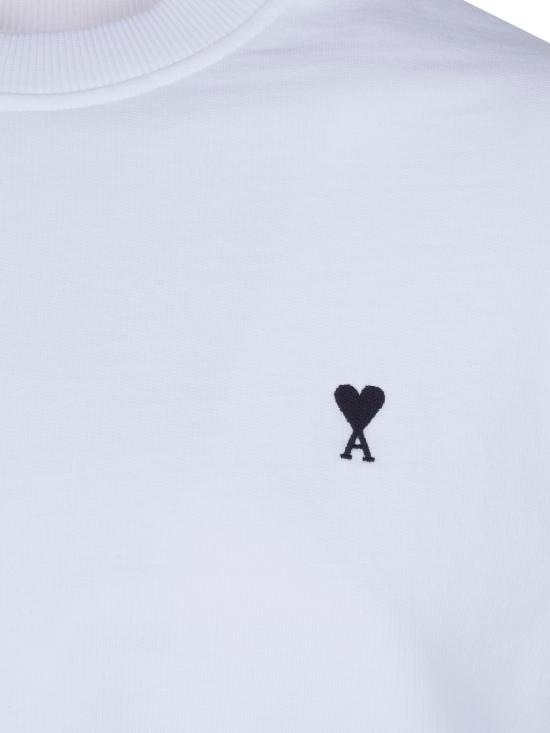 26SS 아미 긴팔 티셔츠 FSW766 730 100 WHITE - AMI