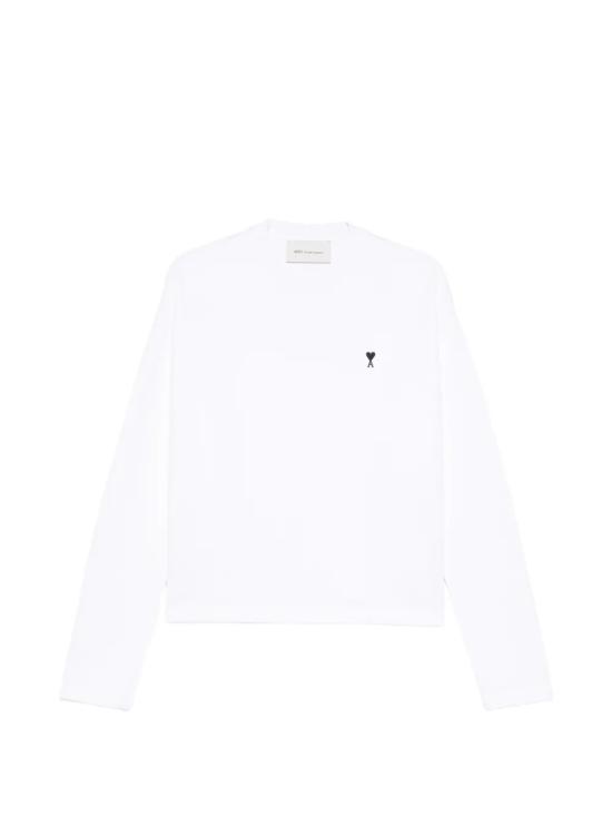 26SS 아미 긴팔 티셔츠 FSW766 730 100 WHITE
