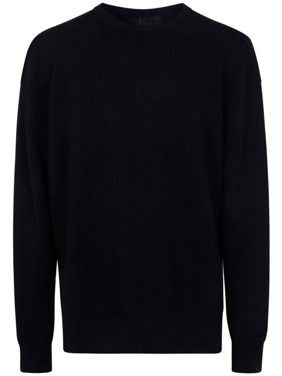 26SS 릭 오웬스 스웨터 RU01F2618 KWVH 09 BLACK - RICK OWENS