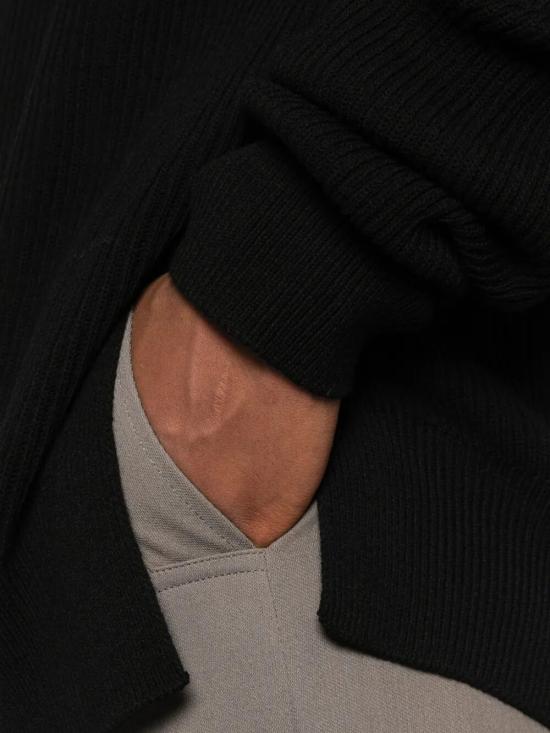 26SS 릭 오웬스 스웨터 RU01F2618 KWVH 09 BLACK - RICK OWENS