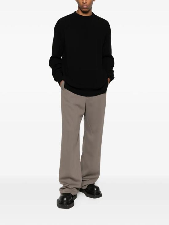 26SS 릭 오웬스 스웨터 RU01F2618 KWVH 09 BLACK - RICK OWENS