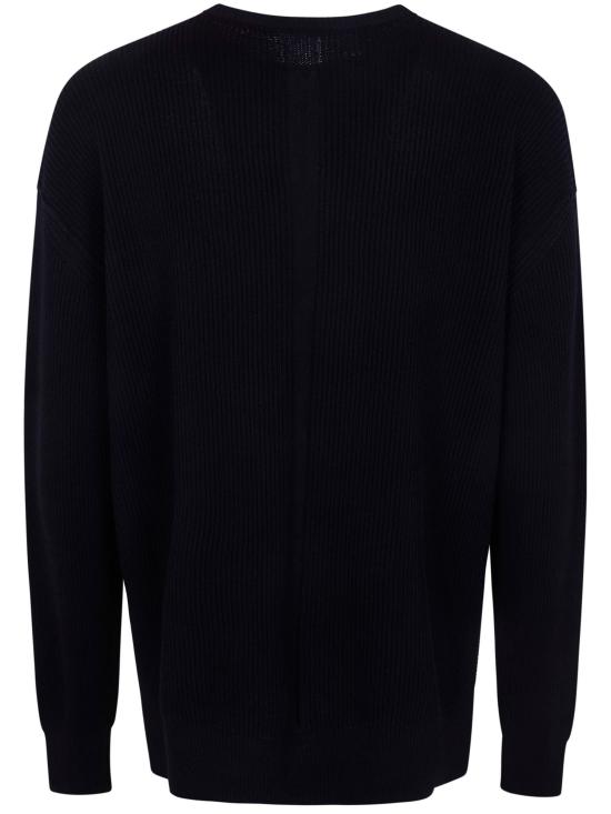 26SS 릭 오웬스 스웨터 RU01F2618 KWVH 09 BLACK - RICK OWENS