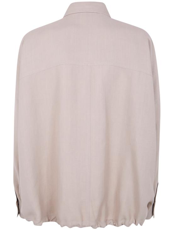 26SS 브루넬로 쿠치넬리 셔츠 MH126NE416 C9195 BEIGE - BRUNELLO CUCINELLI