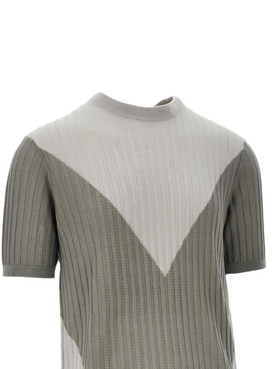 26SS 엠포리오 아르마니 스웨터 EM004627 AF25250 M8120 DRIZZLE SILENT STONE - EMPORIO ARMANI