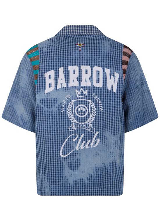 26SS 바로우 긴팔 셔츠 S6BWUASI055 172 LIGHT BLUE DENIM - BARROW