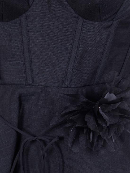 26SS 짐머만 숏 원피스 7569DS261 BLK BLACK - ZIMMERMANN