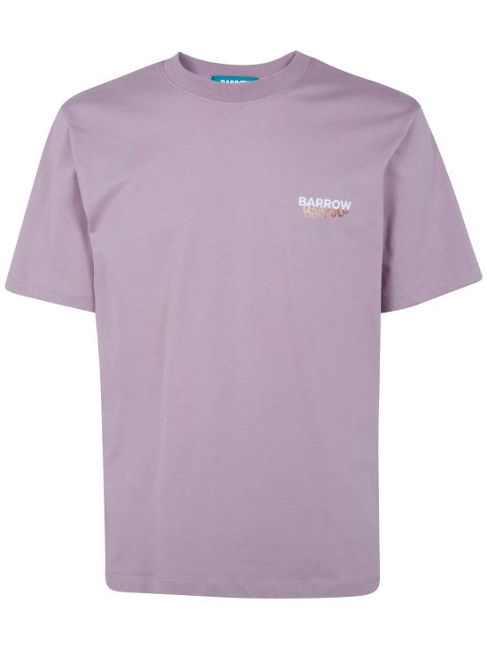 26SS 바로우 반팔 티셔츠 S6BWUATH076 963 SMOKE PINK - BARROW