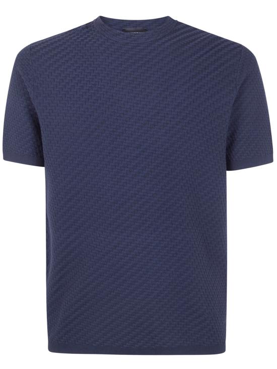 26SS 엠포리오 아르마니 스웨터 EM004311 AF24576 UB109 DARK NAVY - EMPORIO ARMANI