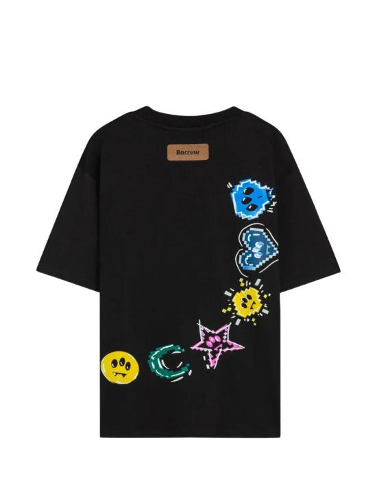 26SS 바로우 반팔 티셔츠 S6BWUATH082 110 BLACK - BARROW