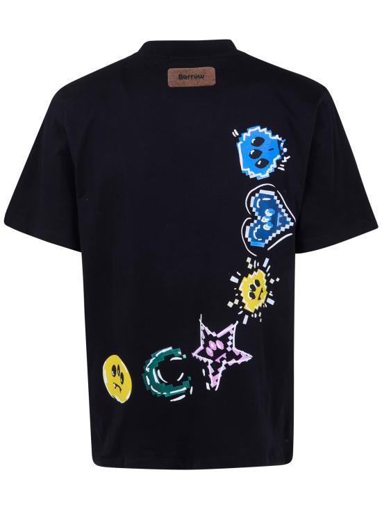 26SS 바로우 반팔 티셔츠 S6BWUATH082 110 BLACK - BARROW