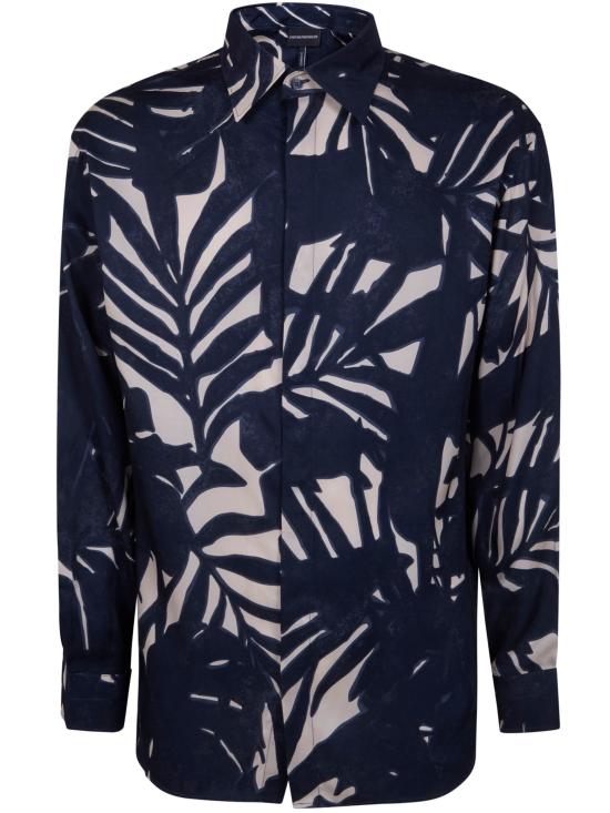 26SS 엠포리오 아르마니 긴팔 셔츠 EM005762 AF13285 F1047 IVORY FANCY - EMPORIO ARMANI