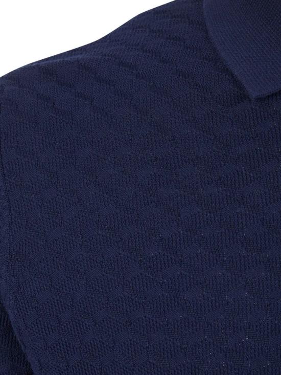 26SS 필리포 드 로렌티스 스웨터 PL1MC CR12X 890 NAVY - FILIPPO DE LAURENTIIS