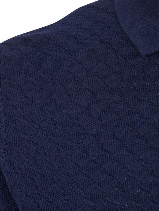 26SS 필리포 드 로렌티스 스웨터 PL1MC CR12X 890 NAVY - FILIPPO DE LAURENTIIS