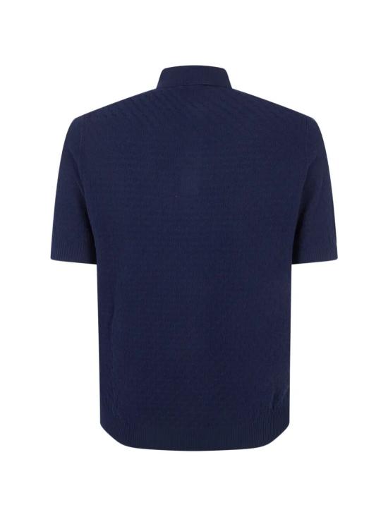 26SS 필리포 드 로렌티스 스웨터 PL1MC CR12X 890 NAVY - FILIPPO DE LAURENTIIS