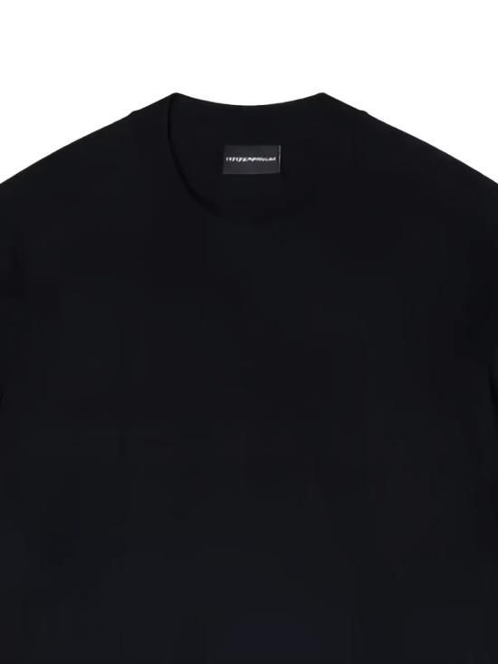26SS 엠포리오 아르마니 반팔 티셔츠 EM004644 AF23458 FC333 BLACK - EMPORIO ARMANI