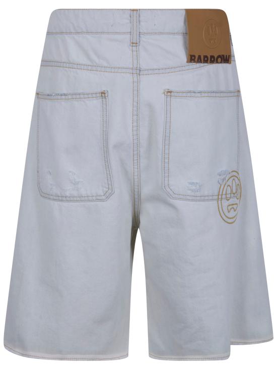 26SS 바로우 데님 숏팬츠 S6BWUABE042 226 ICE DENIM - BARROW