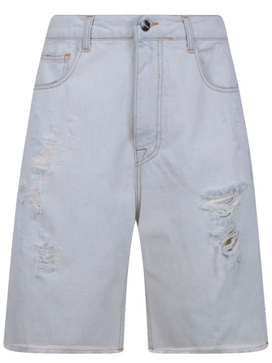 26SS 바로우 데님 숏팬츠 S6BWUABE042 226 ICE DENIM - BARROW