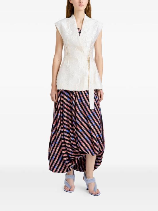 26SS 프로엔자슐러 베스트 R2624003AY216120 White - PROENZA SCHOULER