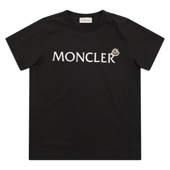  [키즈] 몽클레어 티셔츠 L19548C00010 BLACK