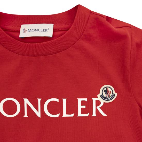  [키즈] 몽클레어 티셔츠 L19548C00010 RED - MONCLER