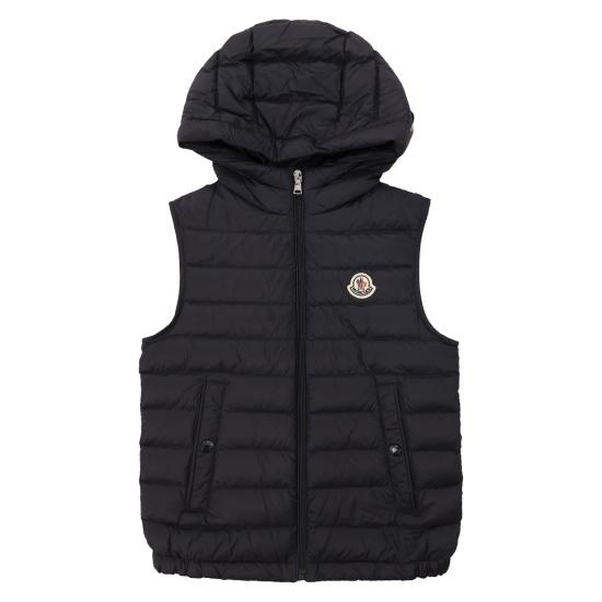 26SS [키즈] 몽클레어 베스트 L19541A00007 NAVY