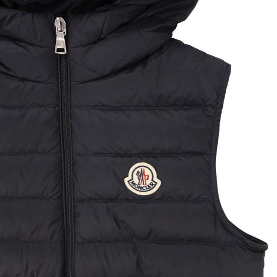 26SS [키즈] 몽클레어 베스트 L19541A00007 NAVY - MONCLER