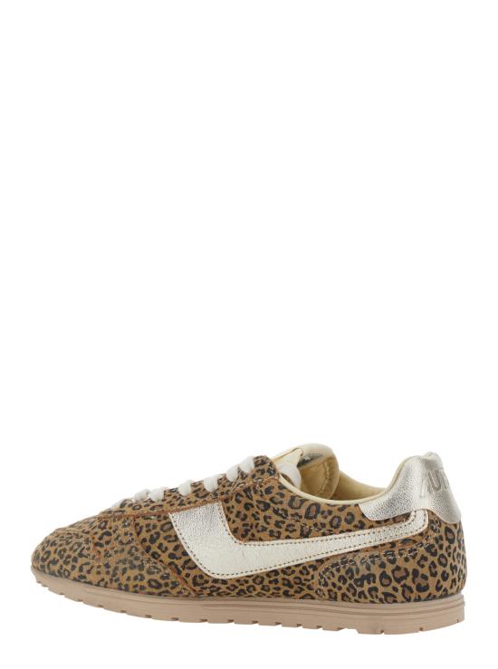 26SS 오트리 WINDSPIN 윈드스핀 스니커즈 WSLWSJ01LEOPLAT Brown - AUTRY