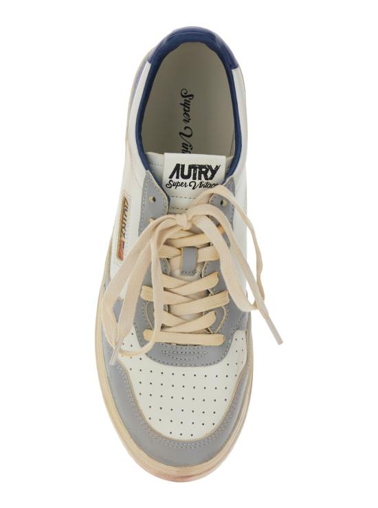 26SS 오트리 스니커즈 AVLMSV09WHTLMSTENBL Blu - AUTRY