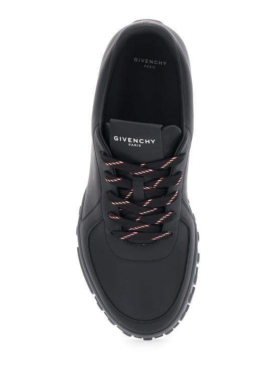 26SS 지방시 글라이드 레더 스니커즈 BH00B4H1X1001 Black - GIVENCHY