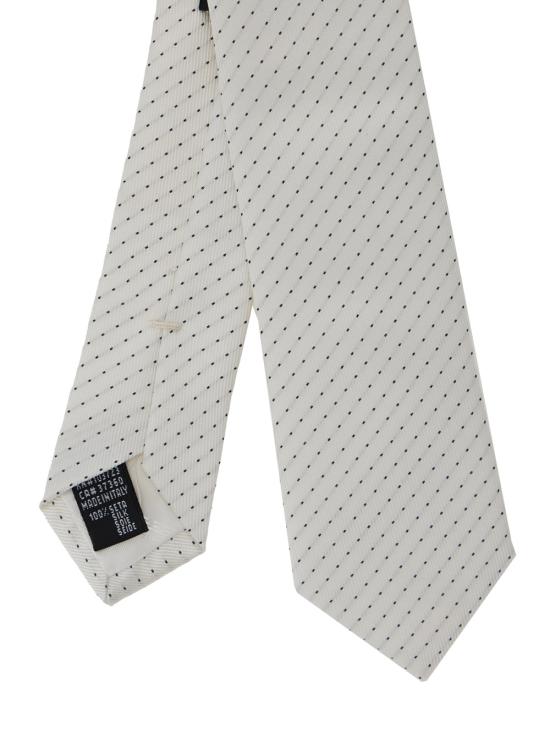 26SS 엠포리오 아르마니 넥타이 EM001343TE19698F0028 White - EMPORIO ARMANI