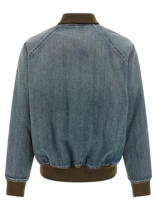 26SS 미우미우 데님 자켓 GWB295SOOO18UMF0008 Blue - MIU MIU