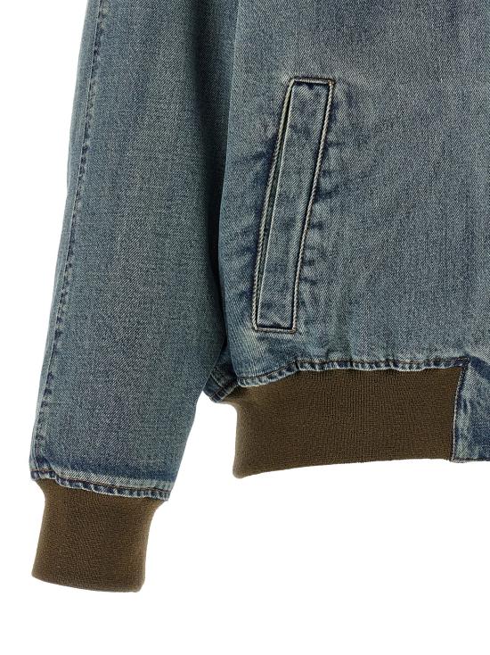 26SS 미우미우 데님 자켓 GWB295SOOO18UMF0008 Blue - MIU MIU