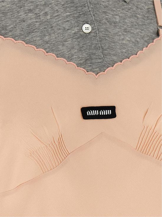 26SS 미우미우 반팔 티셔츠 MT2164SOOO18JKF04W7 Multicolor - MIU MIU