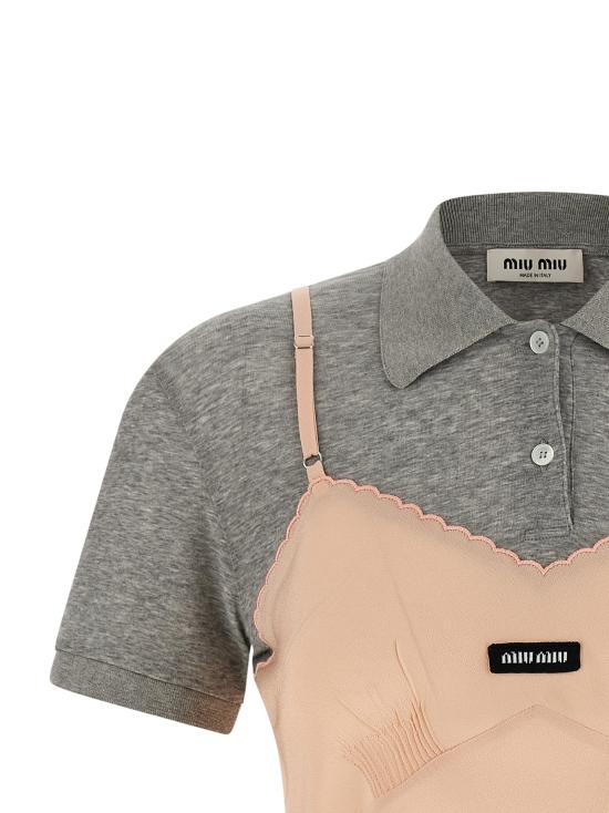 26SS 미우미우 반팔 티셔츠 MT2164SOOO18JKF04W7 Multicolor - MIU MIU