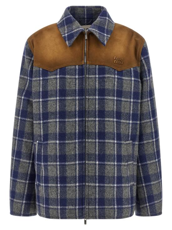 26SS 미우미우 자켓 ML1395SOOO18JJF0GBN Multicolor