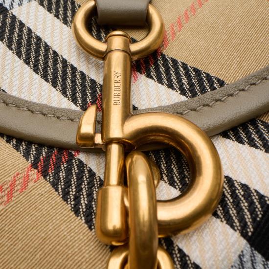26SS 버버리 미니 B 클립 메신저 백 8119657 Beige - BURBERRY